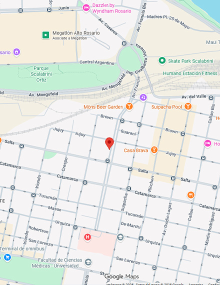 Ubicación Balanzas Vesta - Mapa